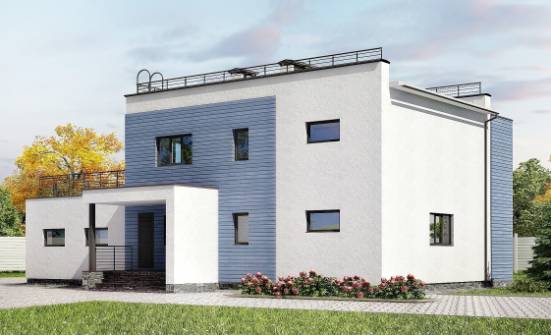 180-012-Л Проект двухэтажного дома, гараж, уютный загородный дом из кирпича Юрга | Проекты домов от House Expert