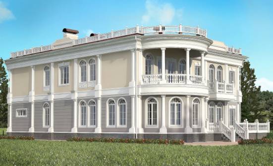 505-001-П Проект двухэтажного дома, гараж, красивый домик из арболита Междуреченск | Проекты домов от House Expert