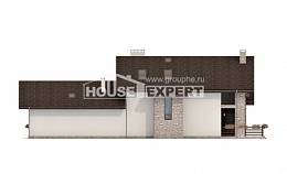 480-001-Л Проект трехэтажного дома с мансардным этажом, большой домик из бризолита Гурьевск, House Expert