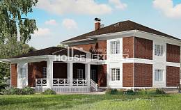 315-001-П Проект двухэтажного дома, гараж, уютный дом из кирпича Анжеро-Судженск, House Expert