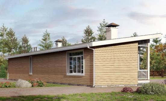 110-004-Л Проект бани из кирпича Новокузнецк | Проекты домов от House Expert