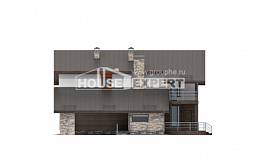 200-010-П Проект двухэтажного дома мансардный этаж, гараж, уютный загородный дом из поризованных блоков Кемерово, House Expert